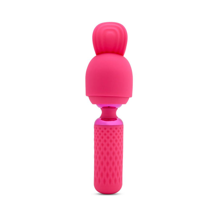 Nu Sensuelle Harlow Nubii Mini Wand W/ Masturbator Pink - SexToy.com