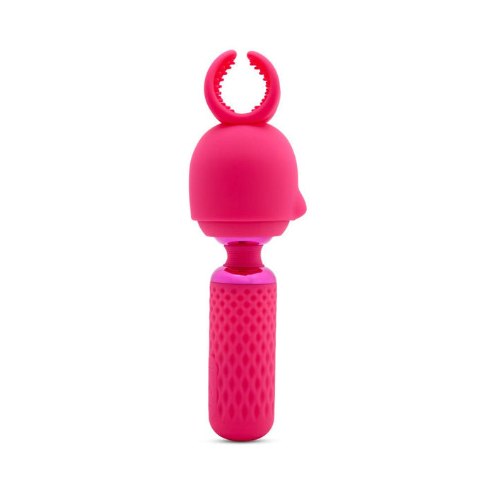 Nu Sensuelle Harlow Nubii Mini Wand W/ Masturbator Pink - SexToy.com