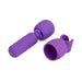 Nu Sensuelle Harlow Nubii Mini Wand W/ Masturbator Purple - SexToy.com