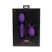 Nu Sensuelle Harlow Nubii Mini Wand W/ Masturbator Purple - SexToy.com