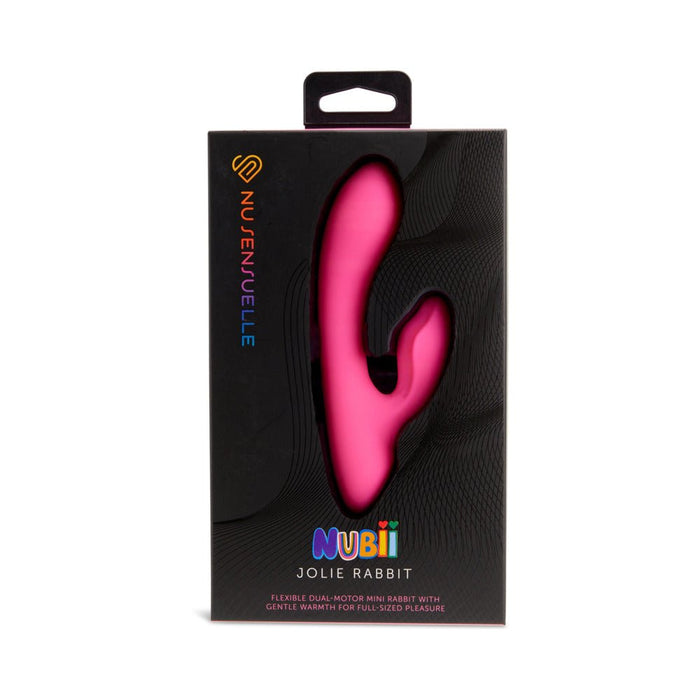 Nu Sensuelle Jolie Nubii Warming Mini Rabbit Pink - SexToy.com