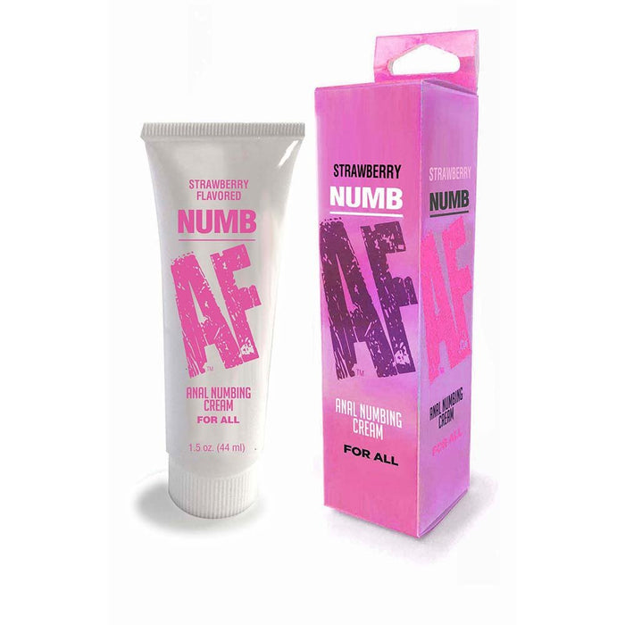 Numb Af Anal Desensitizer Strawberry 1.5 Oz. - SexToy.com