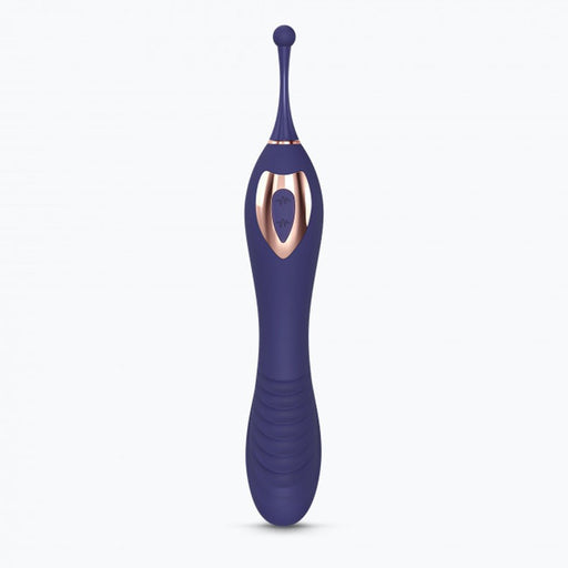 O Mega Vibrator And Clitoral Stimulator Midnight Indigo - SexToy.com