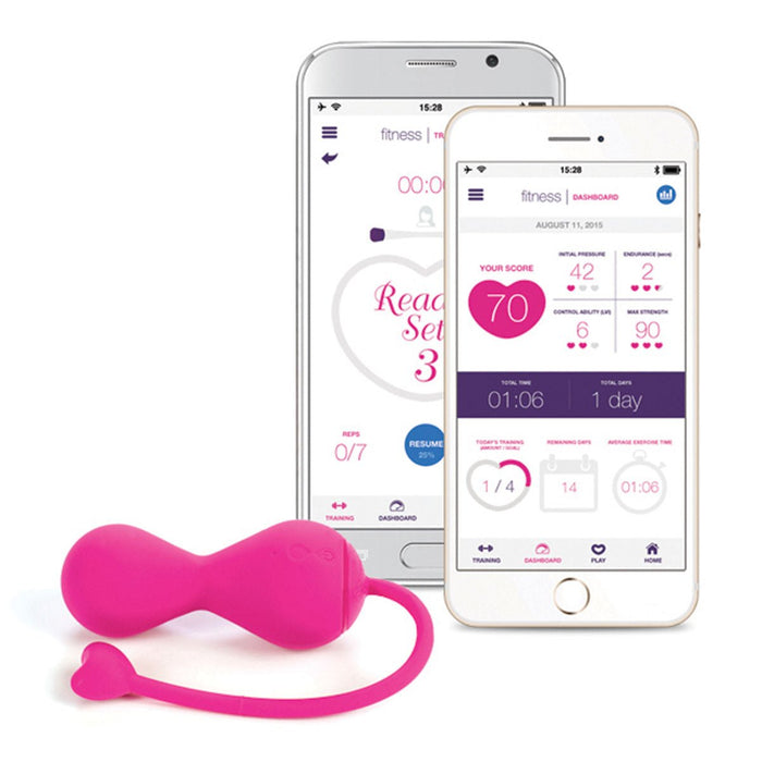 Ohmibod Lovelife Krush Kegel Exerciser Pink - SexToy.com