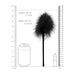 Ouch! Black & White Feather Tickler Black - SexToy.com