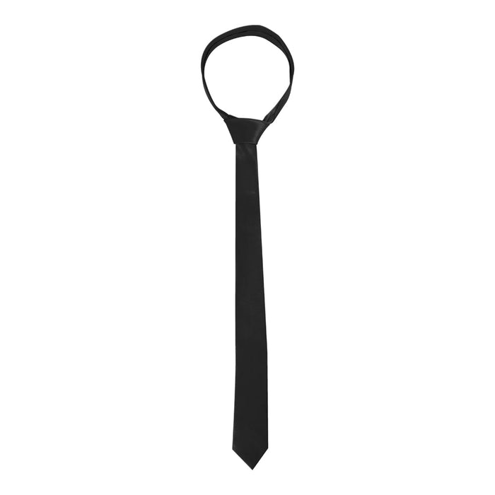 Ouch! Black & White Satin Bondage Tie Black - SexToy.com