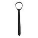 Ouch! Black & White Satin Bondage Tie Black - SexToy.com