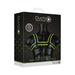 Ouch! Glow Chest Bulldog Harness - Glow In The Dark - Green - L/xl - SexToy.com