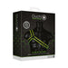 Ouch! Glow Gladiator Harness - Glow In The Dark - Green - S/m - SexToy.com