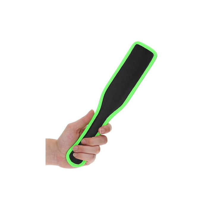 Ouch! Glow Paddle - Glow In The Dark - Green - SexToy.com