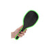 Ouch! Glow Round Paddle - Glow In The Dark - Green - SexToy.com