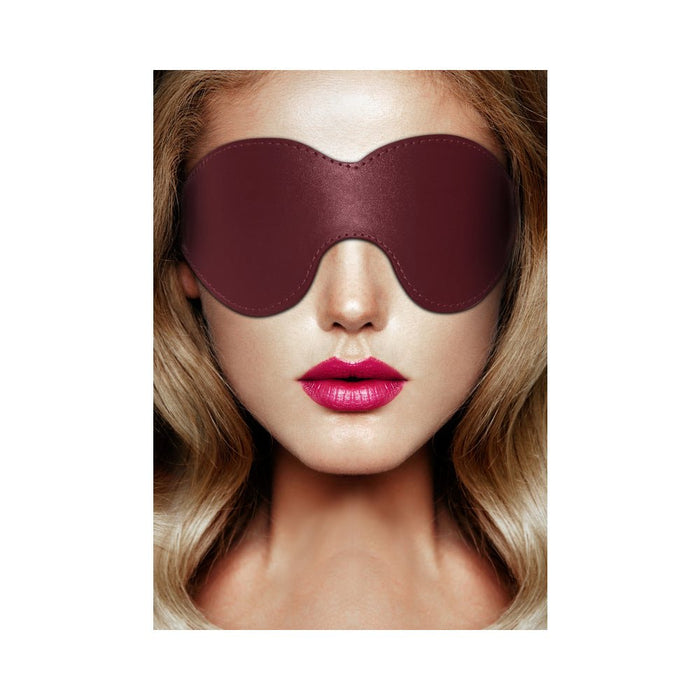 Ouch Halo Eyemask Burgundy - SexToy.com