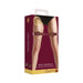 Ouch Halo Thigh Cuffs Burgundy - SexToy.com