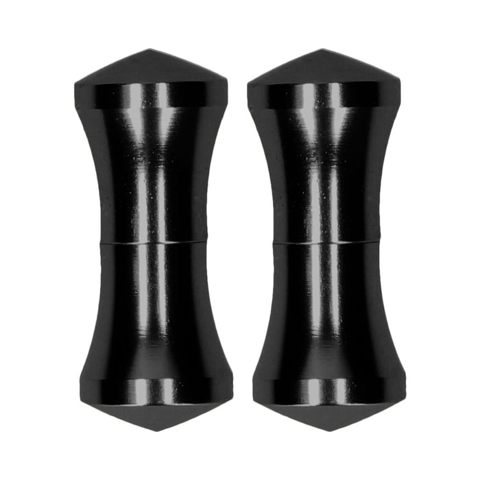 Ouch Magnetic Nipple Clamps - Balance Pin - Black - SexToy.com