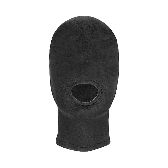 Ouch Velvet & Velcro Mask With Mouth Opening - SexToy.com