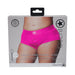 Ouch! Vibrating Strap - on Brief Pink Xl/xxl - SexToy.com