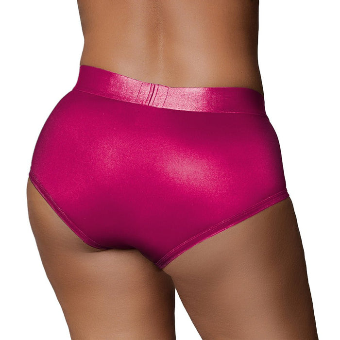 Ouch! Vibrating Strap - on Brief Pink Xl/xxl - SexToy.com