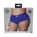 Ouch! Vibrating Strap - on Brief Royal Blue Xl/xxl - SexToy.com