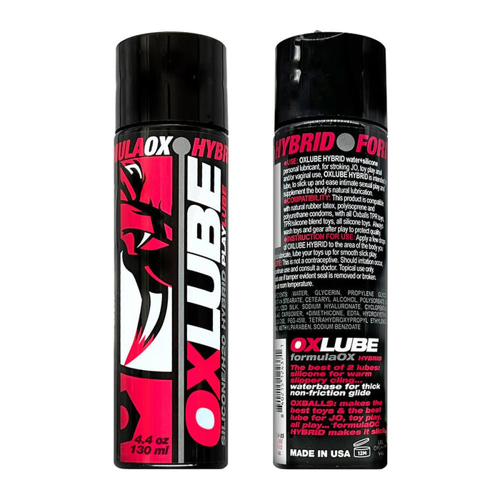 Oxballs Formulaox Hybrid Oxlube 4.4 Oz. - SexToy.com