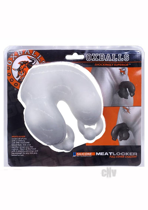 Oxballs Meatlocker Chastity White Ice - SexToy.com