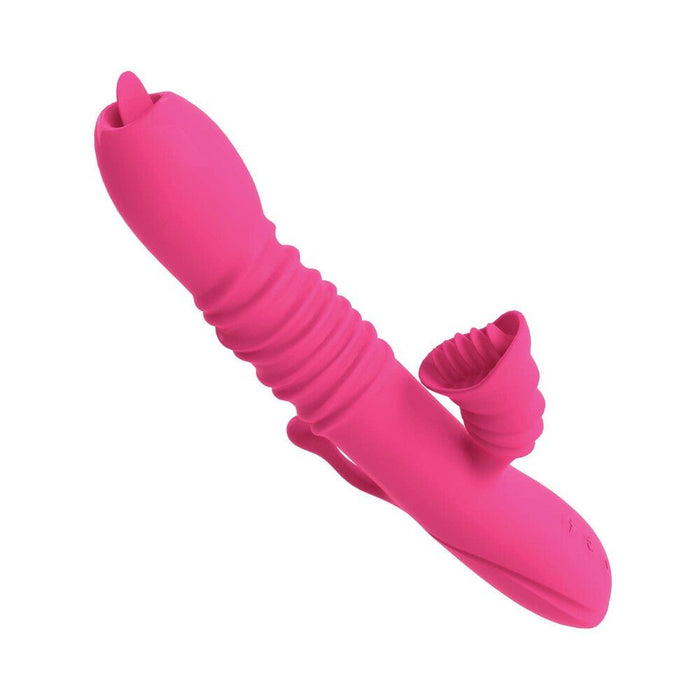 Passion Dual Massager Heat Up Dual Stimulator Pink - SexToy.com