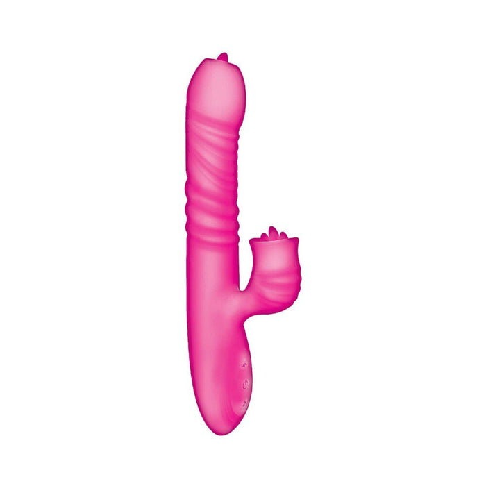 Passion Grabber Heat Up Dual Stimulator Pink - SexToy.com