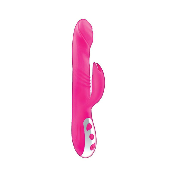 Passion Tickler Heat Up Dual Stimulator Pink - SexToy.com