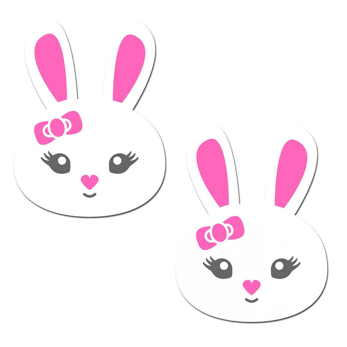 Pastease Bunny White Pasties - SexToy.com