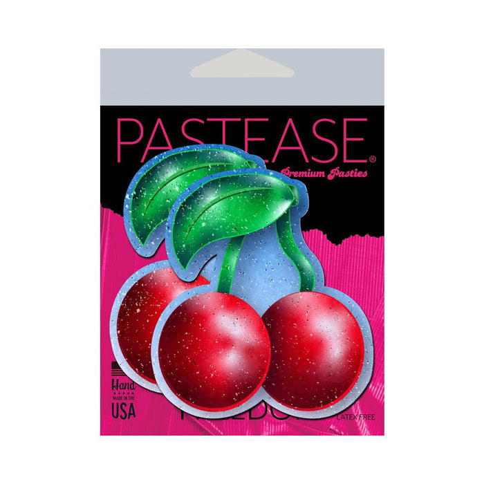 Pastease Cherry: Red Cherries Nipple Pasties - SexToy.com