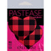 Pastease Premium Holiday Hearts - Plaid O/s - SexToy.com