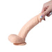 Paxton App Controlled Realistic 8.5" Vibrating Dildo - Ivory - SexToy.com