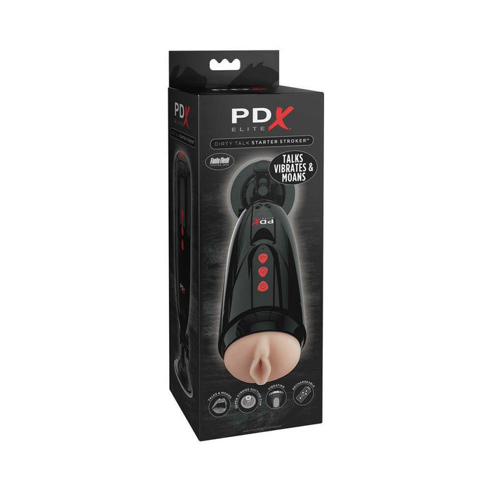 PDX ELITE Dirty Talk Starter Stroker - SexToy.com