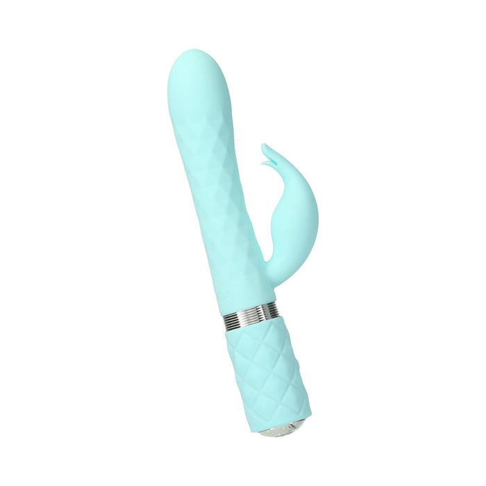 Pillow Talk Lively Dual Stimulator Teal - SexToy.com