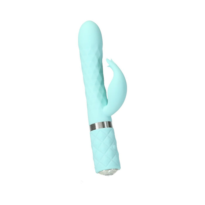 Pillow Talk Lively Dual Stimulator Teal - SexToy.com