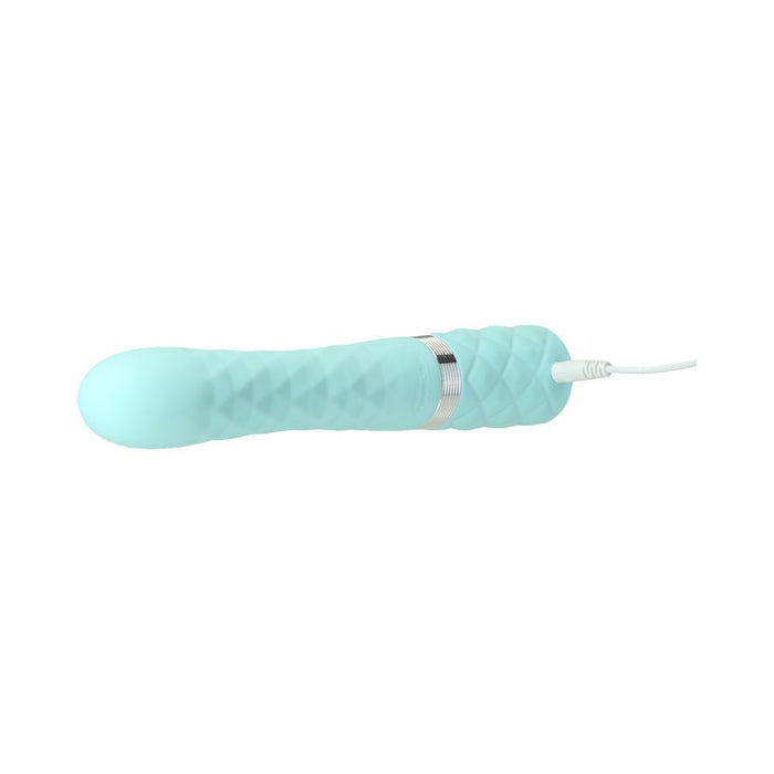 Pillow Talk Lively Dual Stimulator Teal - SexToy.com