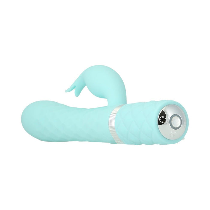 Pillow Talk Lively Dual Stimulator Teal - SexToy.com