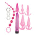 Pink Elite Collection Anal Play Kit Pink - SexToy.com