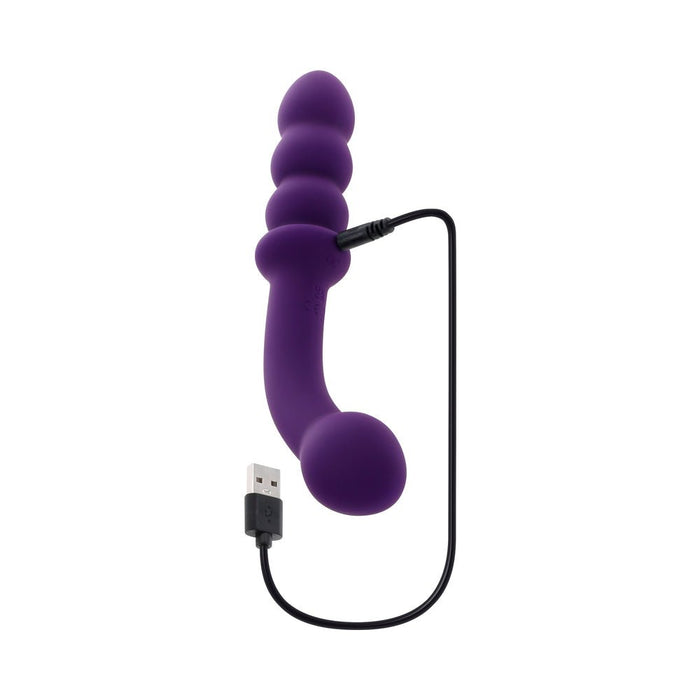 Playboy The Seeker Rechargeable Dual Ended Silicone Vibrator - SexToy.com