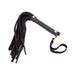 Ple'sur 11 In. Mini Leather Flogger Black - SexToy.com