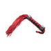 Ple'sur 15.5 In. Leather Flogger Red - SexToy.com