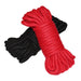 Plesur Cotton Shibari Bondage Rope 2 Pack - Black/red - SexToy.com