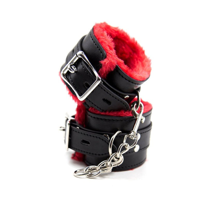 Plesur Deluxe Bondage Kit - Black/red - SexToy.com