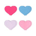 Pretty Pasties Heart Ii Assorted 4 Pair - SexToy.com