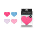 Pretty Pasties Heart Ii Assorted 4 Pair - SexToy.com