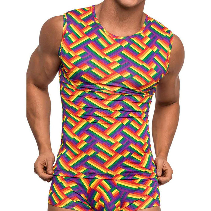 Pride Fest Fitness Tank Print S - SexToy.com