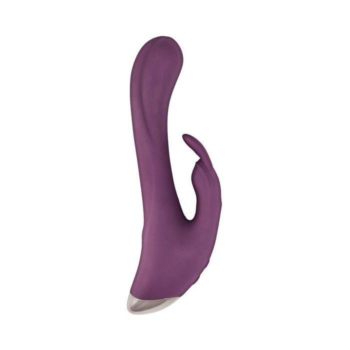 Princess Bunny Tickler Dual Stimulator Silicone Purple - SexToy.com