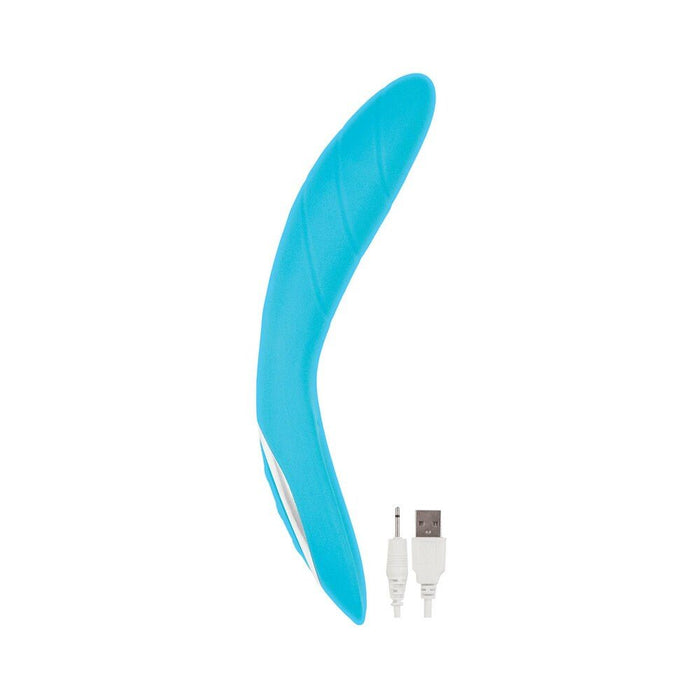 Princess Dynamic Heat G - spot Vibrator Silicone Blue - SexToy.com