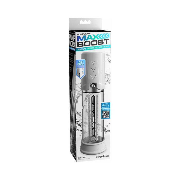 Pump Worx Max Boost White - SexToy.com