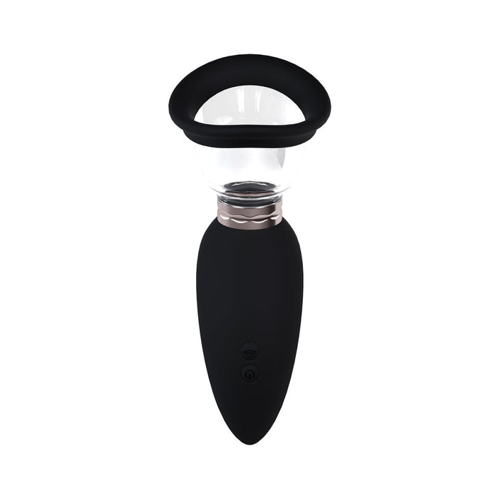 Pumped Arousing Automatic Rechargeable Vulva & Breast Pump Black - SexToy.com