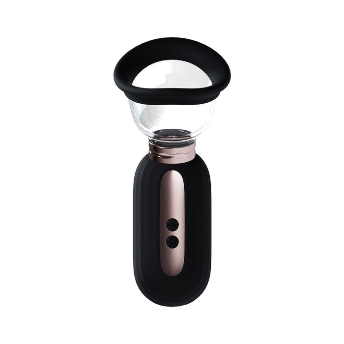 Pumped Dazzling Automatic Rechargeable Vulva & Breast Pump Black - SexToy.com